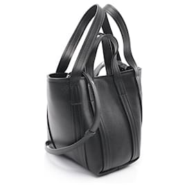Balenciaga-Sac à main Balenciaga en cuir Everyday XS Nord-Sud-Noir