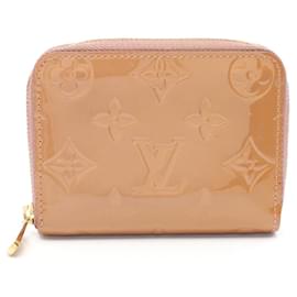 Louis Vuitton-Louis Vuitton Vernis Leather Zippy Coin Purse-Pink