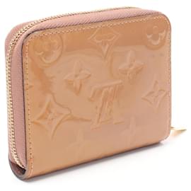 Louis Vuitton-Louis Vuitton Vernis Leather Zippy Coin Purse-Pink