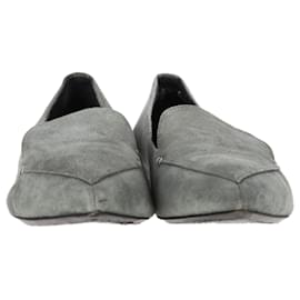 Nicholas Kirkwood-Mocassins Beya de Nicholas Kirkwood en daim gris-Gris