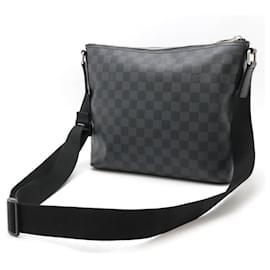 Louis Vuitton-Louis Vuitton Damier Graphite Mick PM Shoulder Bag N41211-Black