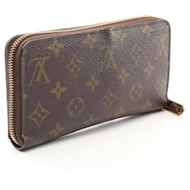 Louis Vuitton-Louis Vuitton Monogram Zippy Wallet-Brown