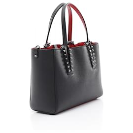 Christian Louboutin-Sac cabata mini en cuir Christian Louboutin-Noir