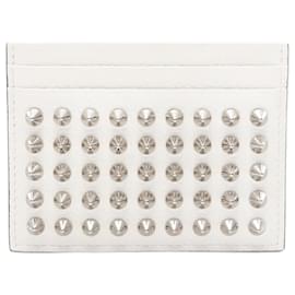 Christian Louboutin-Christian Louboutin M Kios Card Holder Leather-White