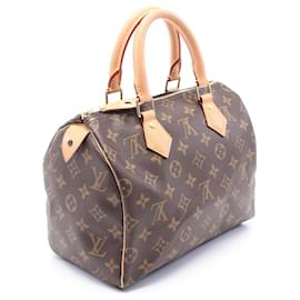 Louis Vuitton-Louis Vuitton Speedy 25 Monogram Handbag-Brown