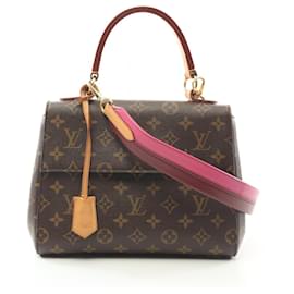 Louis Vuitton-Louis Vuitton Monogram Cluny BB Handbag-Brown