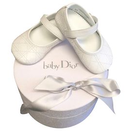 First step slippers, leather, size 20, DIOR, New Other