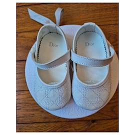 Autre Marque-First step slippers, leather, size 20, DIOR, New-Other