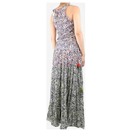 Autre Marque-Multicolour sleeveless floral printed maxi dress - size S-Multiple colors