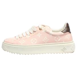 Louis Vuitton-Pink Time Out Monogram trainers - size EU 36-Pink