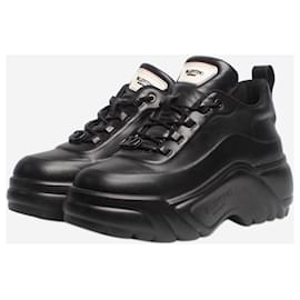 Valentino-Black chunky platform sneakers - size EU 37-Other