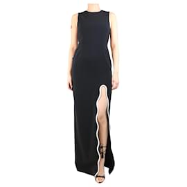 Autre Marque-Black sleeveless maxi dress - size UK 8-Black