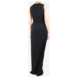Autre Marque-Black sleeveless maxi dress - size UK 8-Black