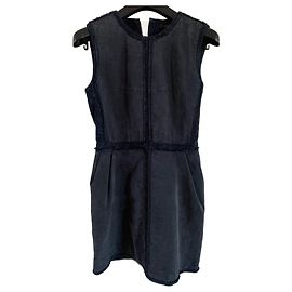 Vestito in denim Louis Vuitton Blu Blu