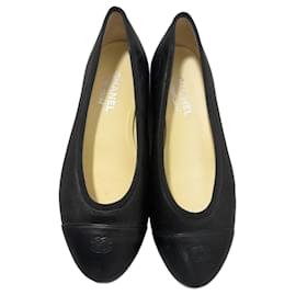 Chanel-Chanel Uniform Ballerina-Black