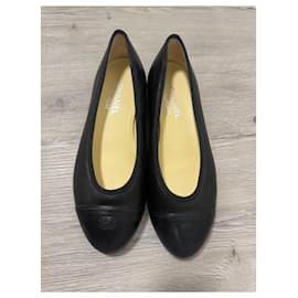 Chanel-Chanel Uniform Ballerina-Black