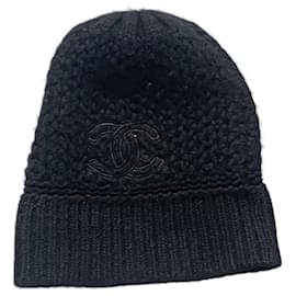 Chanel-Hats-Black