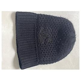 Chanel-Hats-Black