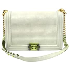 Chanel-Chanel Boy-White