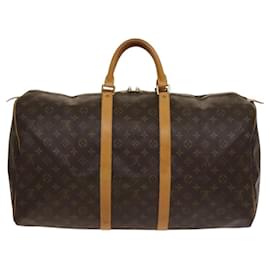 Louis Vuitton-Louis Vuitton Keepall 55-Brown