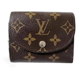 Louis Vuitton-LOUIS VUITTON Monogram Helene Wallet Brown-Brown