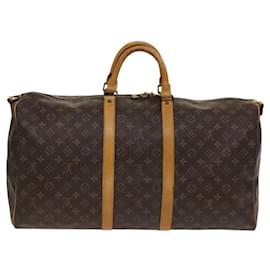 Louis Vuitton-Louis Vuitton Keepall Bandouliere 55-Brown