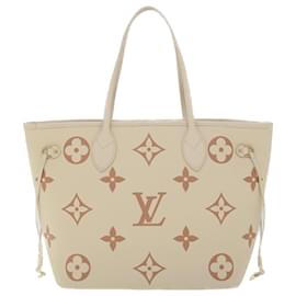 Louis Vuitton-LOUIS VUITTON Empreinte Neverfull MM Bag Reme Rose Trianon M21579 LV Auth 51426S-Other
