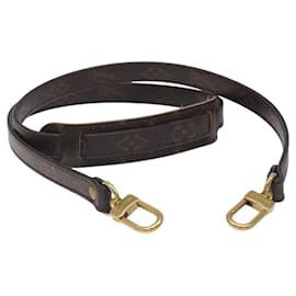 Louis Vuitton-LOUIS VUITTON Monogram Shoulder Strap 34.6"""" LV Auth 118327-Monogram