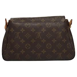 Louis Vuitton-LOUIS VUITTON Monogram Mini Looping Shoulder Bag M51147 LV Auth 117791-Monogram