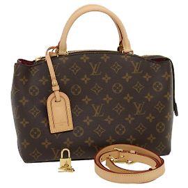 LOUIS VUITTON Monogram Petit Palais PM Hand Bag M45900 LV Auth ar6785S Monogram