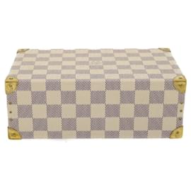 Louis Vuitton-LOUIS VUITTON Coffret Polyvalent Damier Azur Boîte à Bijoux SPO N33618 Auth 29521S-Autre