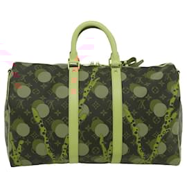 Louis Vuitton-LOUIS VUITTON Monogram Ramages Keepall Bandouliere 45 Bag M41413 LV Auth 29545S-Monogram