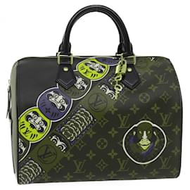 Louis Vuitton-LOUIS VUITTON Monogram Epi Kabuki Speedy 30 Hand Bag M43505 LV Auth 29583S-Monogram