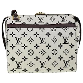 Louis Vuitton-LOUIS VUITTON Monogram Speedy Amazon PM Shoulder Bag White M42210 LV Auth 30478S-Brown,White,Monogram