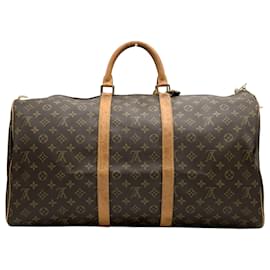 Louis Vuitton-Louis Vuitton Keepall 55-Brown