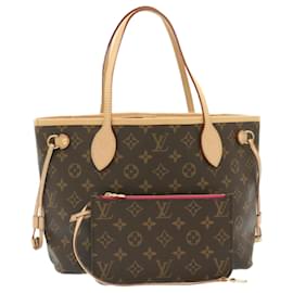 Louis Vuitton-LOUIS VUITTON Monogram Neverfull PM Tote Bag M40155 LV Auth am452bSA-Monogram