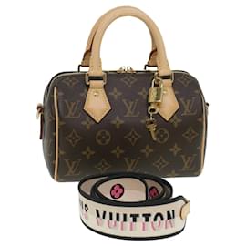 Louis Vuitton-LOUIS VUITTON Monogram Speedy Bandouliere 20 Hand Bag 2way M45948 Auth 32452SA-Monogram