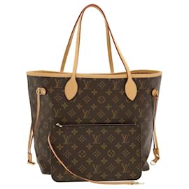 Louis Vuitton-LOUIS VUITTON Monogram Neverfull MM Tote Bag M40156 LV Auth 41152SA-Monogram