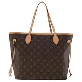 Louis Vuitton-LOUIS VUITTON Monogram Neverfull MM Tote Bag M40156 LV Auth 47278SA-Monogram