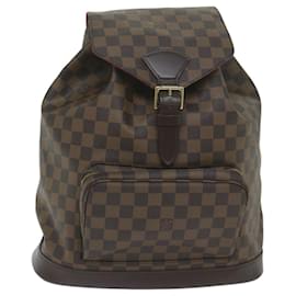 Louis Vuitton-LOUIS VUITTON Damier Ebene Montsouris GM Backpack N51139 LV Auth am5291SA-Other