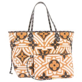 LOUIS VUITTON Monogram Géant Neverfull MM Sac Tote Caramel M56584 LV Auth 25725S Caramel