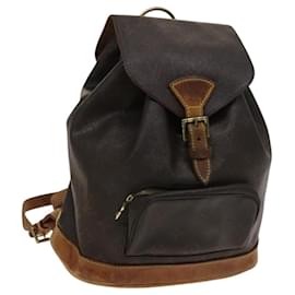 Louis Vuitton-LOUIS VUITTON Monogram Montsouris MM Backpack M51136 LV Auth 117153-Monogram