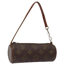 Louis Vuitton-LOUIS VUITTON Monogram Papillon Pouch LV Auth 118118-Monogram