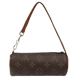 Louis Vuitton-LOUIS VUITTON Monogram Papillon Pouch LV Auth 118118-Monogram