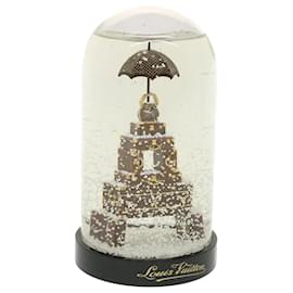 Louis Vuitton-LOUIS VUITTON Trunk Tower Eiffel Tower Snow Globe Clear N99229 LV Auth yk7020S-Other