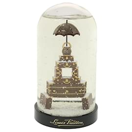 Louis Vuitton-LOUIS VUITTON Trunk Tower Eiffel Tower Snow Globe Clear N99229 LV Auth yk7020S-Other