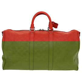 Louis Vuitton-LOUIS VUITTON Damier Infini Keepall Bandouliere 45 Bag Fusion N41142 Auth 43817S-Other