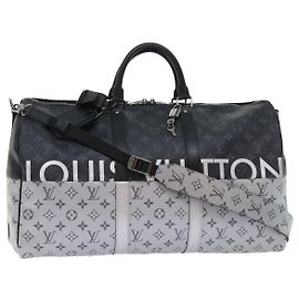 LOUIS VUITTON Eclipse Split Keepall Bandouliere 50 Borsa Boston M43817 Auth 46325S Monogramma
