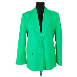 Blazer Farm Rio de algodão verde Verde