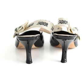 Dior-Talons J'adior en cuir verni-Noir